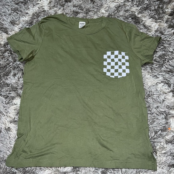PINK green pocket tee - Picture 1 of 4